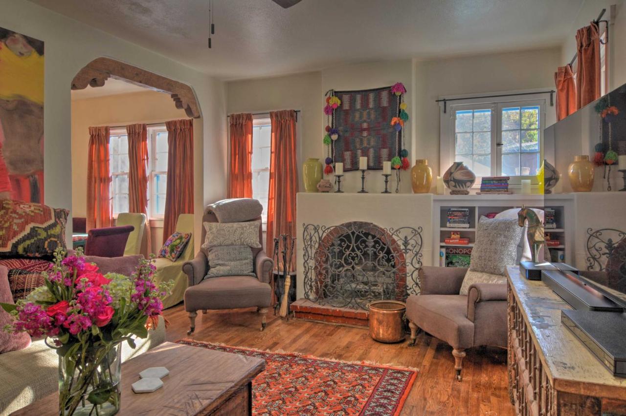 Cozy Adobe Casita 1 Mile To Santa Fe Plaza! Vila Exterior foto